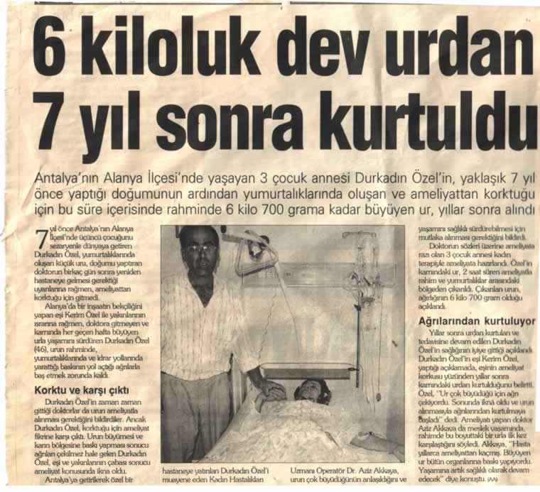6 kiloluk dev ur