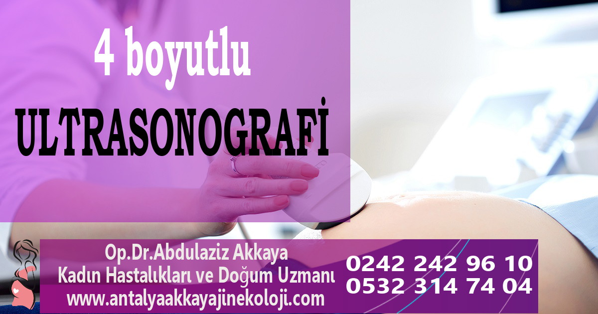 4 Boyutlu Ultrasonografi