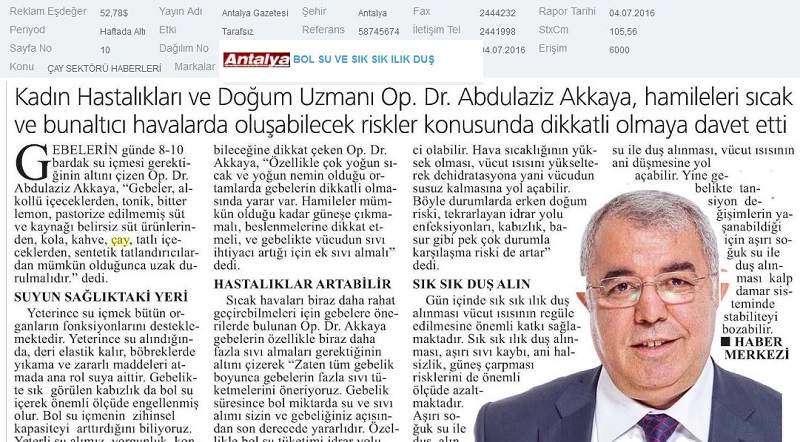 Gebeler Yazın Çok Dikkatli Olmalı
