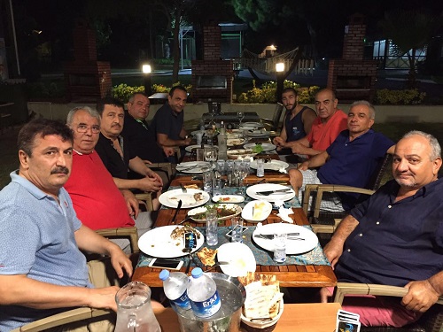 Belköy'de dostlarla