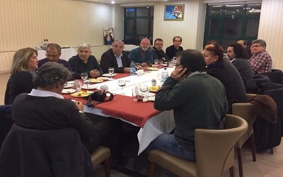 Meslektaşlarla yemek