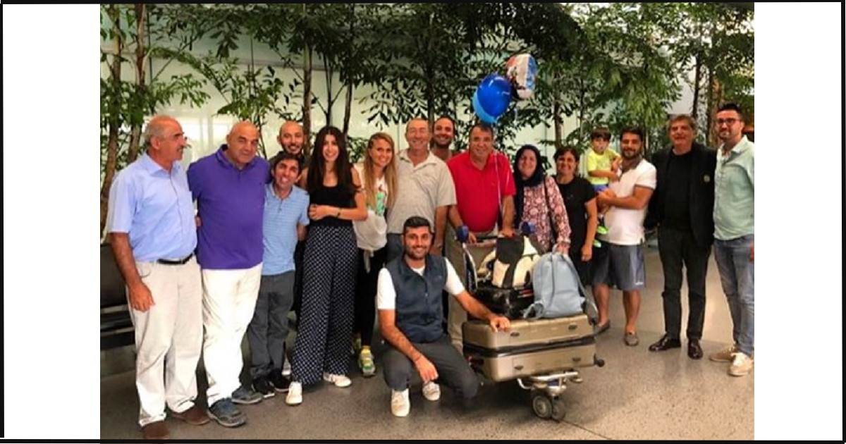 ABD'de dinlenme olanağı buldu