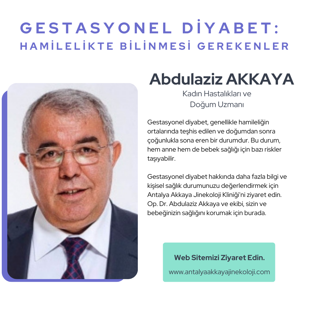 Gestasyonel Diyabet: Hamilelikte Bilinmesi Gerekenler