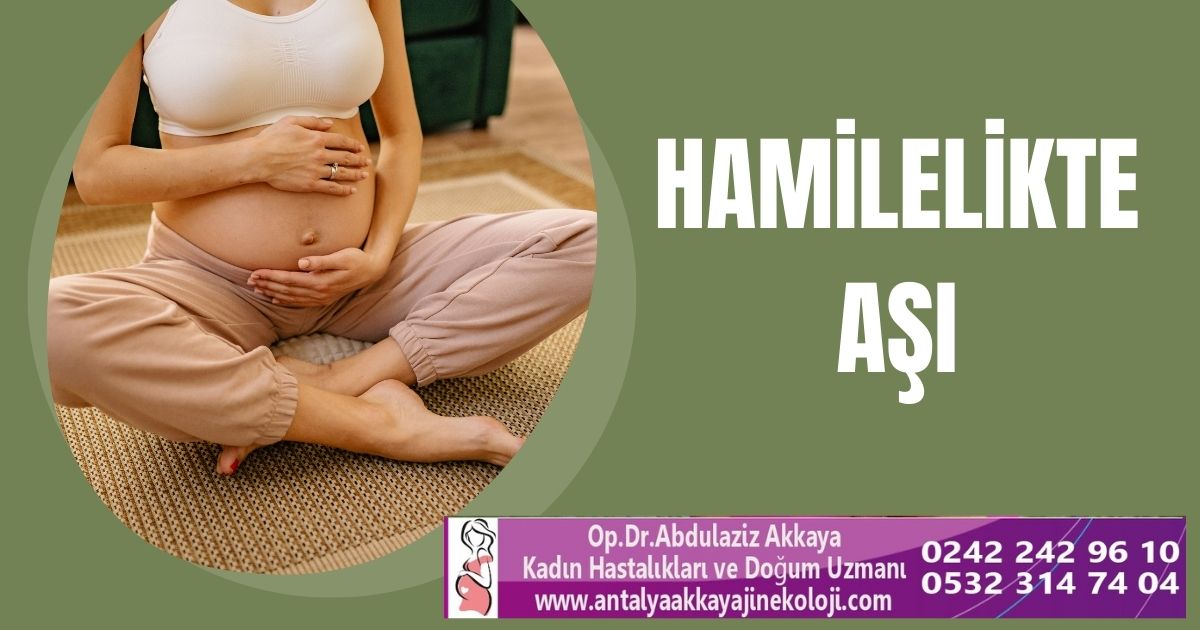 Hamilelikte aşı