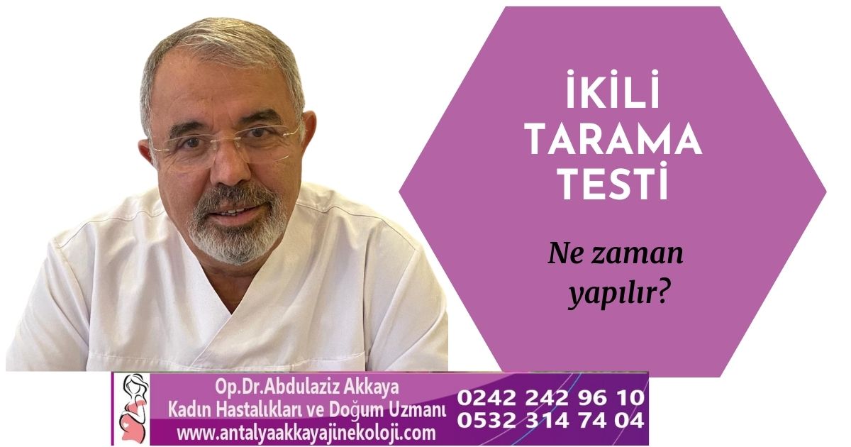 İkili tarama testi